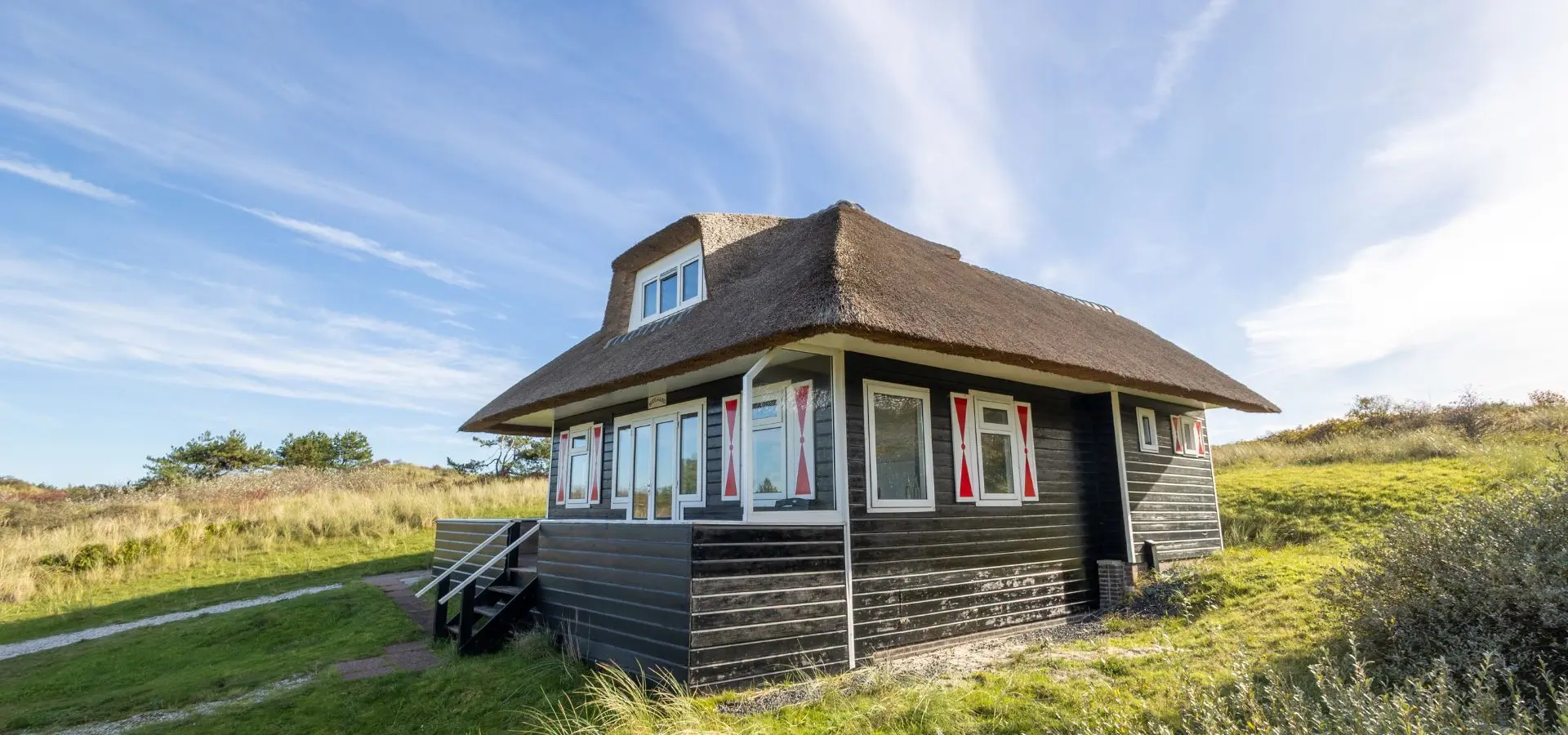 Vakantiehuis Midgaard buitenkant voorzijde