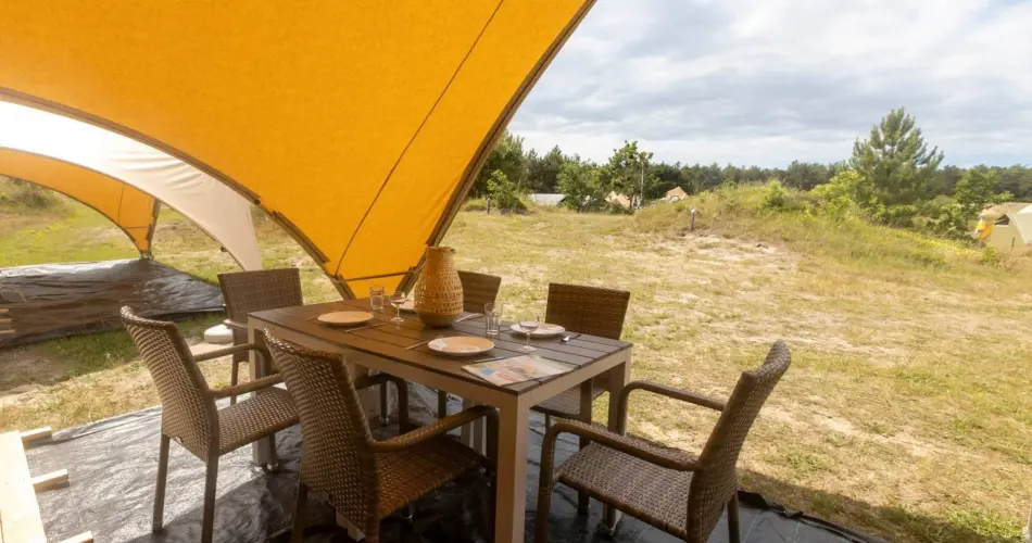 Duynlodge terras duinoord ameland