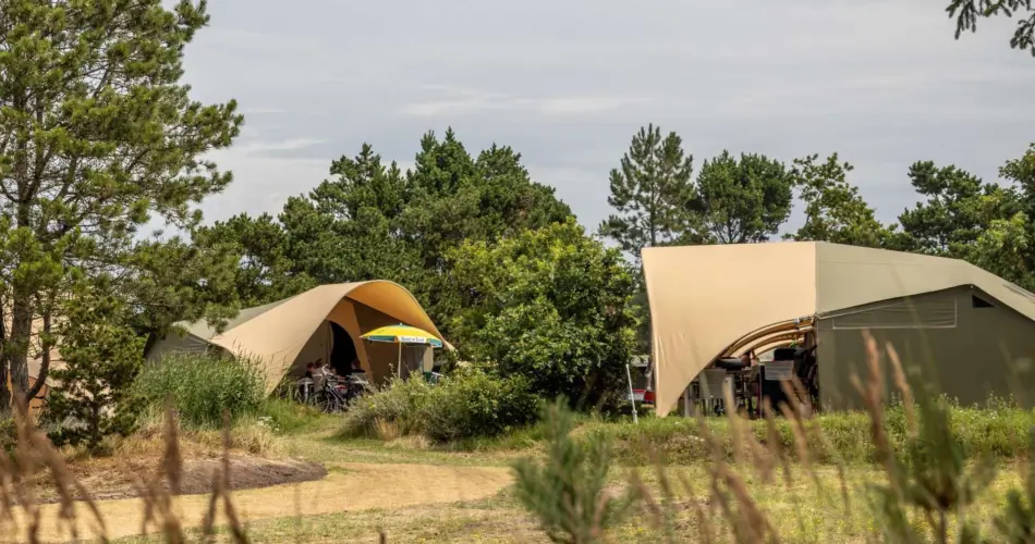 Duynlodge tenten duinoord ameland