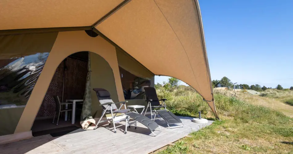 Duynlodge glamping huurtent ameland