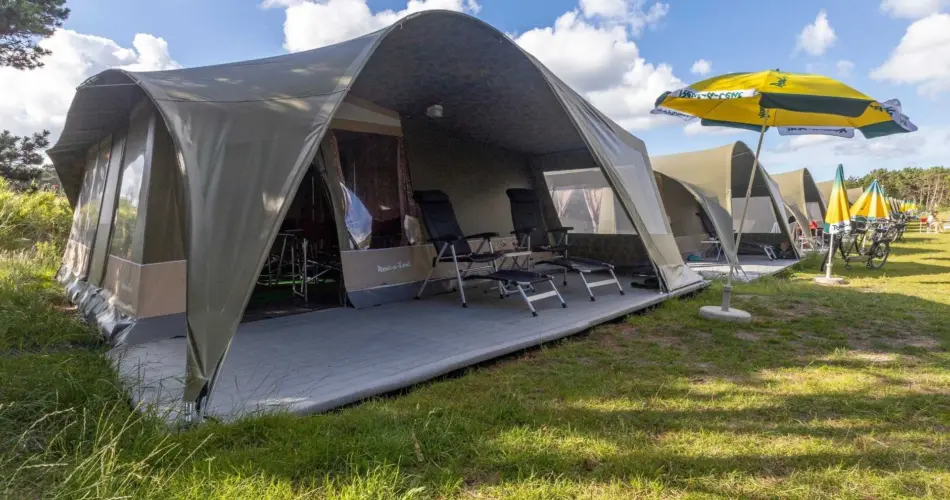 Huurtent Glamlodge Strandcamping Duinoord