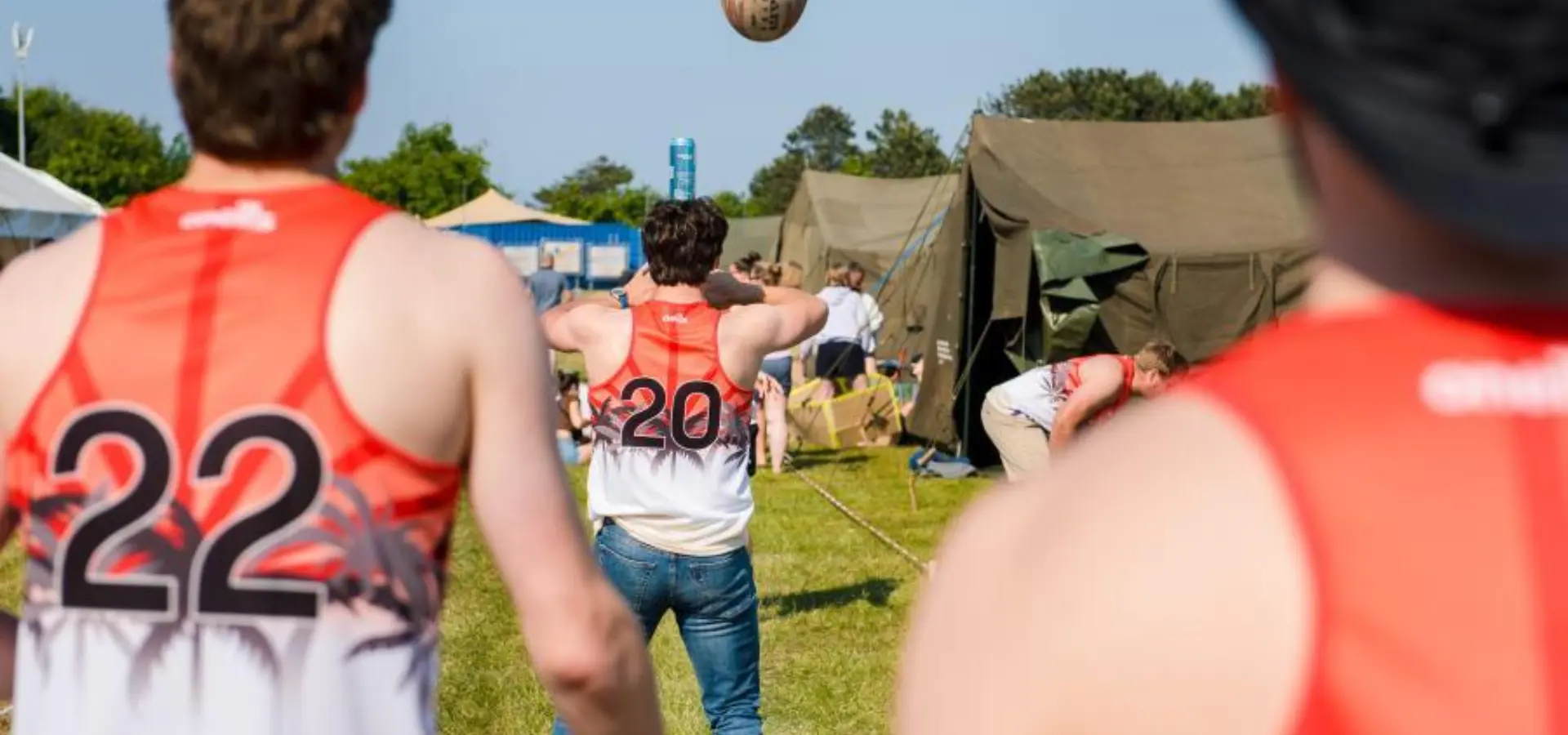 Amelandfoto rugby festival camping