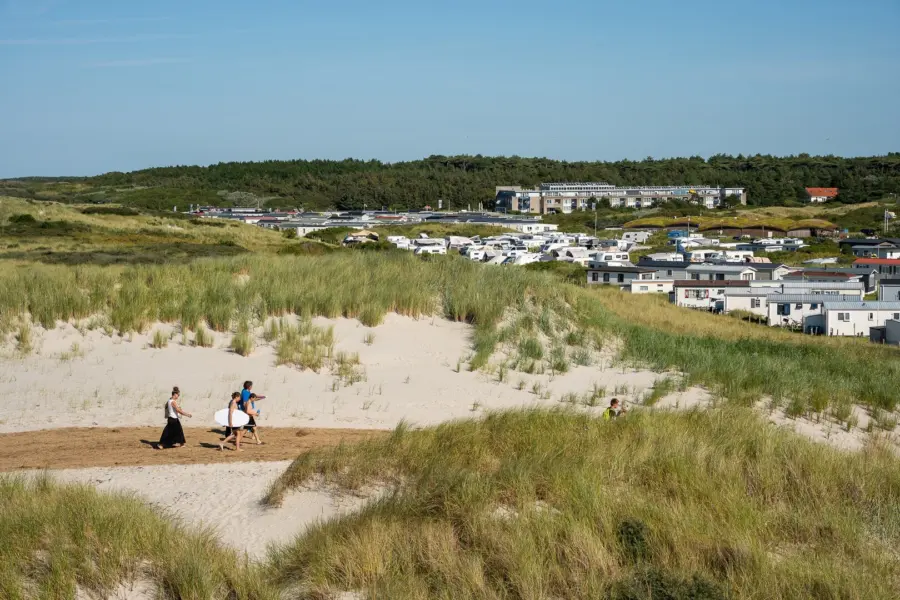 Sfeerbeeld Ameland camping
