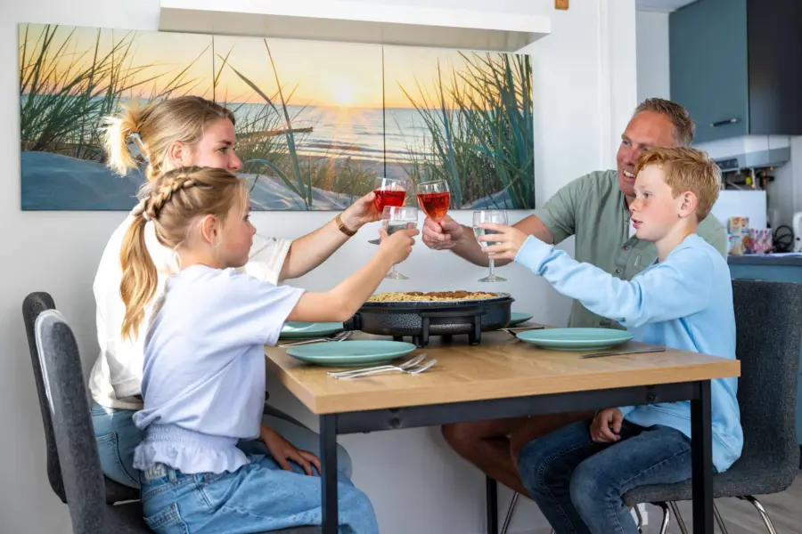 Ameland pan oosterse pan toost familie