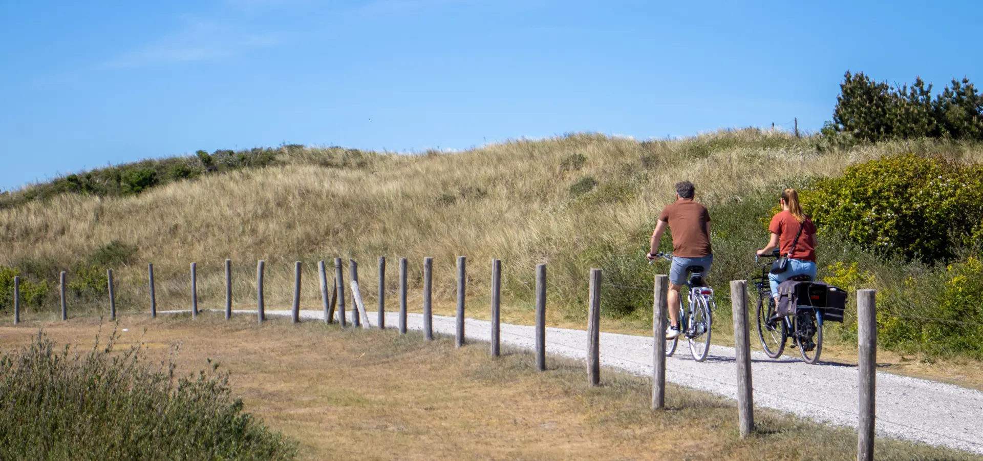 Fietsen duinen