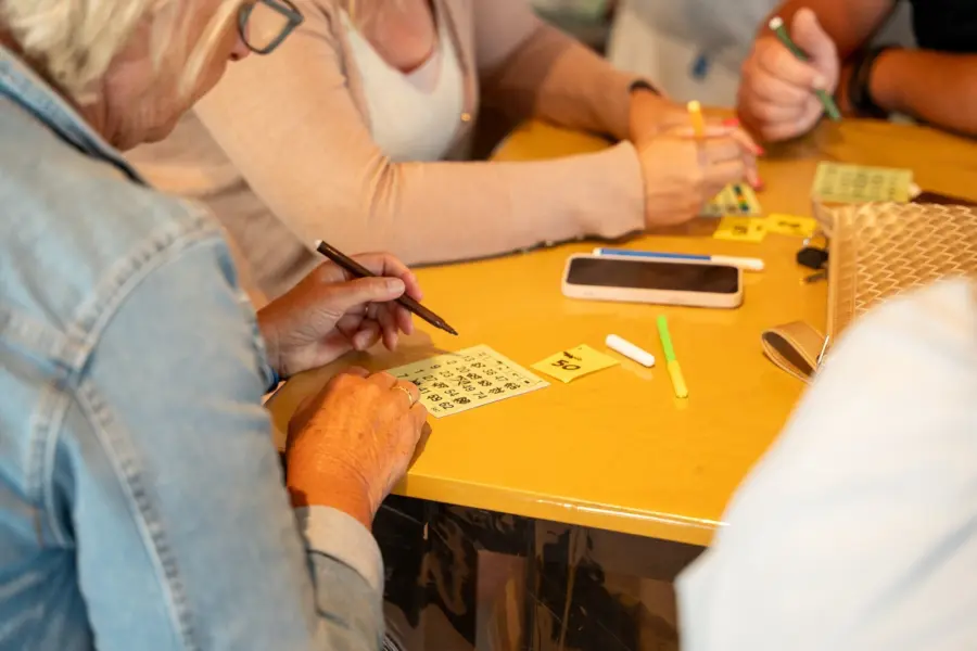 Bingo animatie camping Duinoord