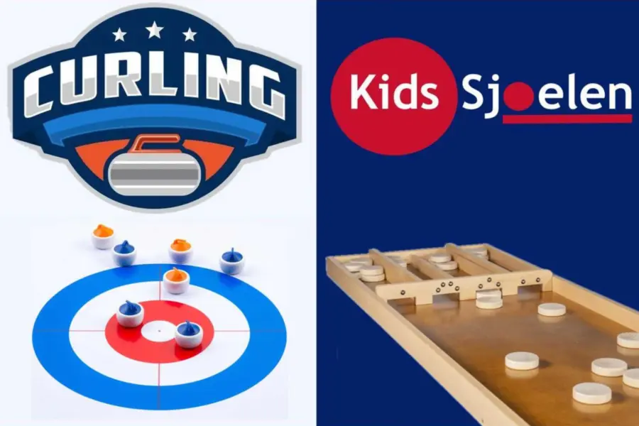 Recreatieprogramma curling sjoelen