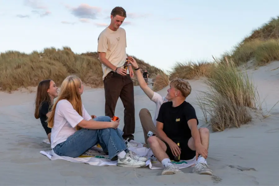 Vakantiewerk strandcamping duinoord ameland duinen