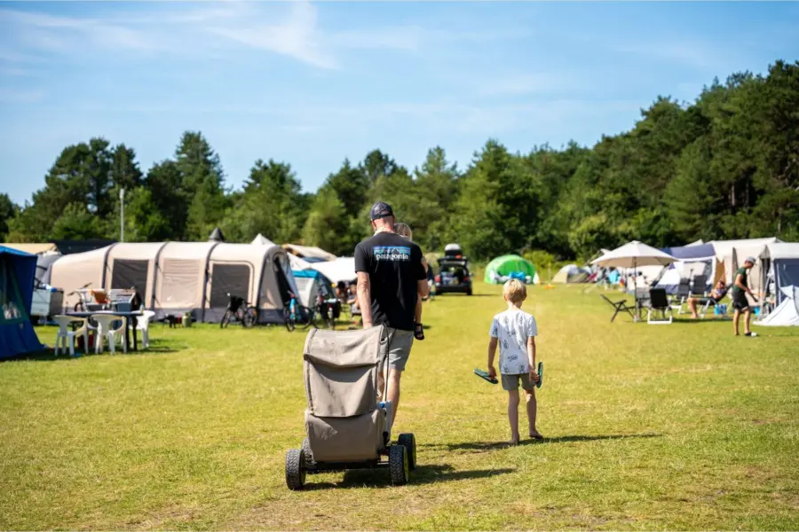 Kamperen gezin camping duinoord