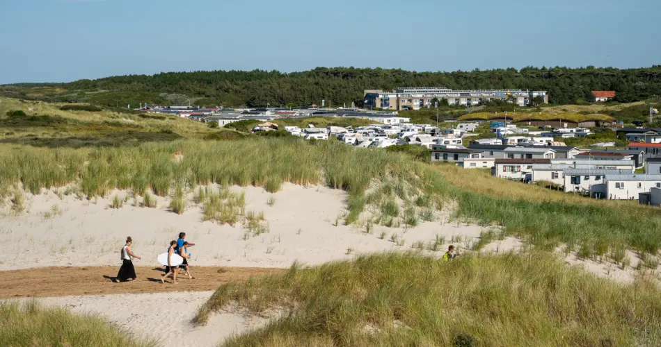 Sfeerbeeld Ameland camping