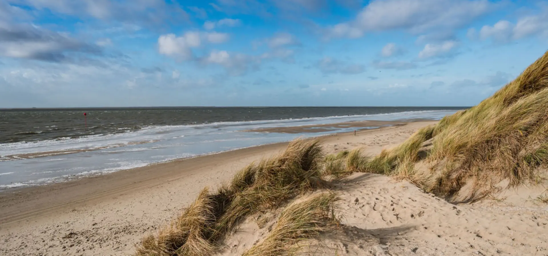 Strand en duinen op Ameland