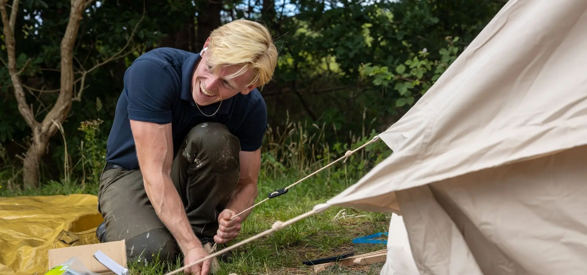 Buiten technische dienst personeel