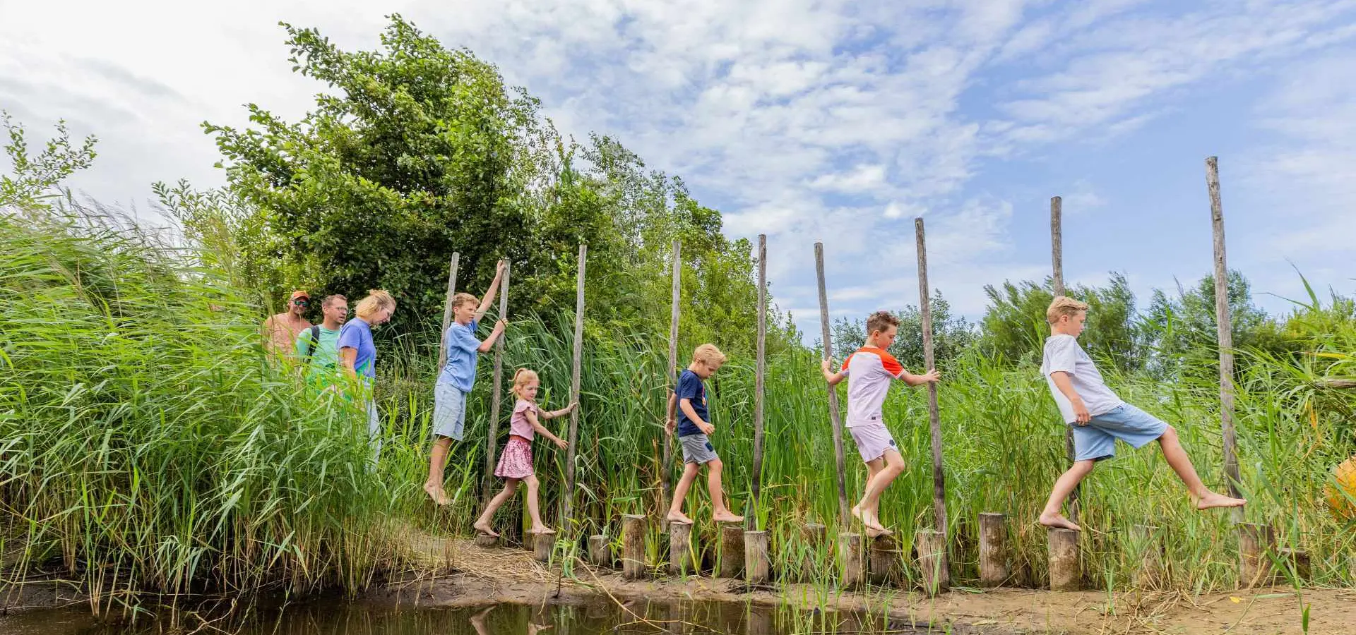 Natuur blotevoetenpad natuurmuseum