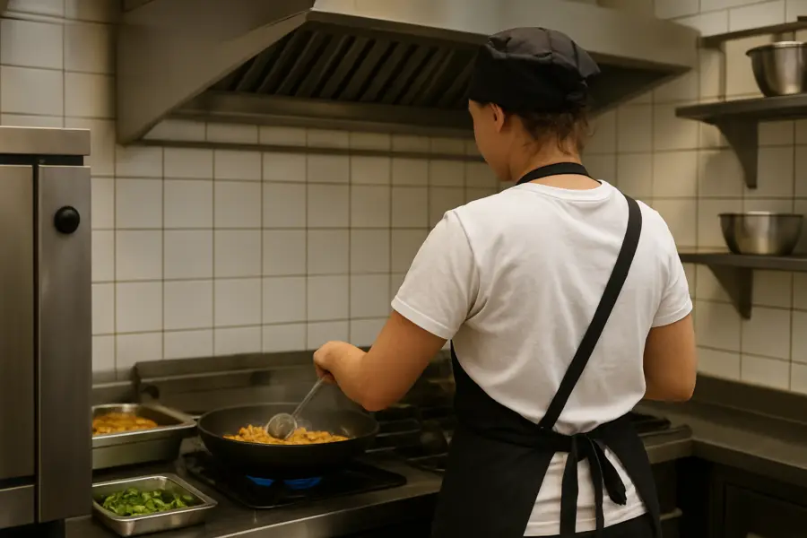 Medewerker food aigenerated