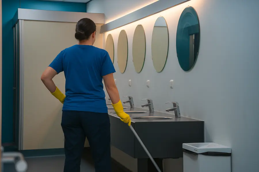 Medewerker schoonmaak aigenerated