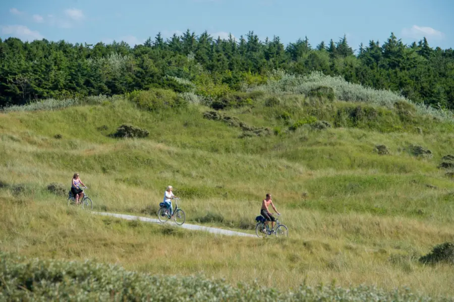 Fietsen eiland verkennen