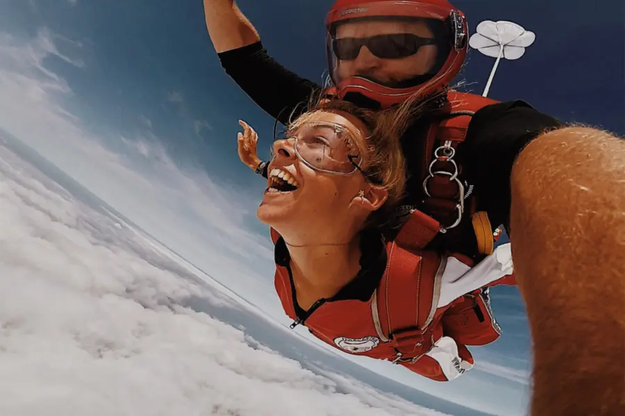 Tandemsprong Skydive Ameland Strandcamping Duinoord