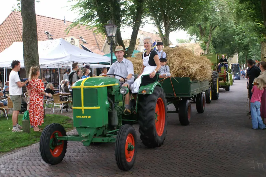 Ambachtelijke dag ballum trekker